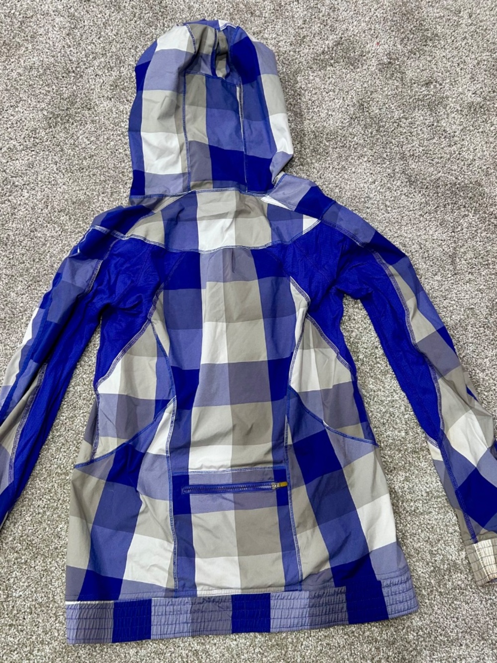 Lululemon Checkered Activewear Jacket – Size 6 - Picture 2 of 2